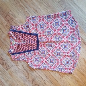 Fig & Flower Sleeveless Blouse (LG)